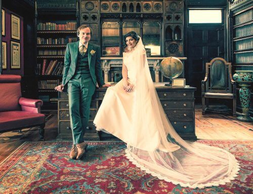 Wes Anderson-Inspired Wedding Photography at Highbury Hall